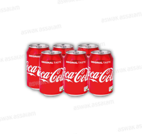 COCA COLA CANETTE PACK 6*33CL