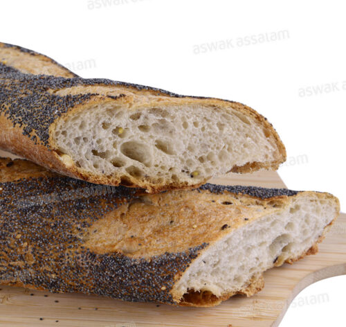 BAGUETTE A L’ANCIENNE AU PAVOT 250G