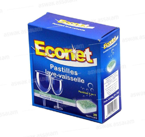 PASTILLES VAISSELLE 30 UNITES ECONET