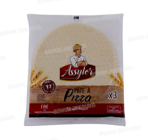PATE A PIZZA 30CM 3 UNITES ASSYLOR