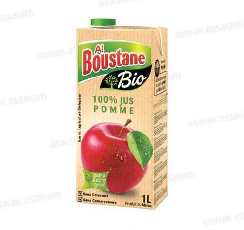 PUR JUS DE POMME BIO 1L AL BOUSTANE