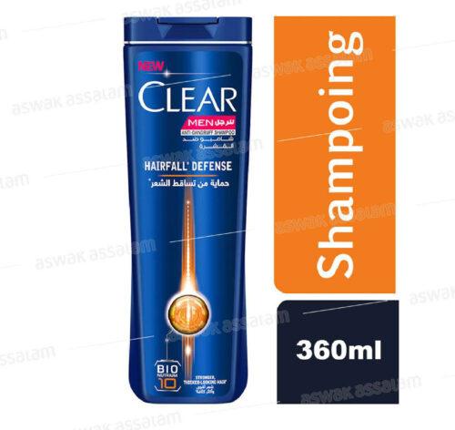 SHAMPOOING HAIRFALL DEFENSE 360ML CLEAR