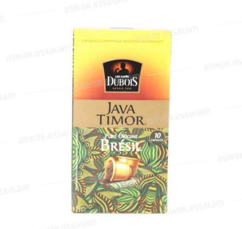 CAFE BRESIL BOITE 10 CAPSULES COMPATIBLES JAVA TIMOR