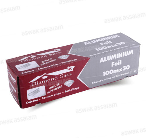 PAPIER ALUMINIUM 100M*30CM DIAMOND SACS