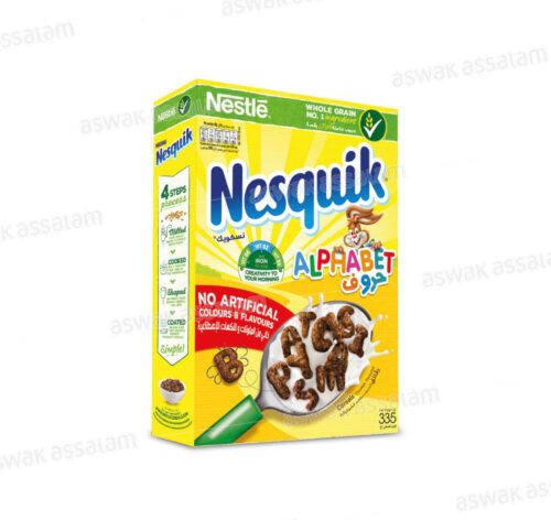NESQUIK CEREALES ALPHABET 335G NESTLE