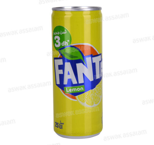 FANTA LEMON CANETTE 25CL
