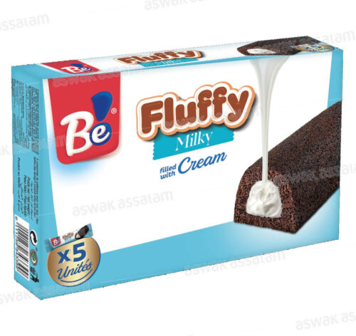 GENOISE FLUFFY MILKY 5*48G PACK BE
