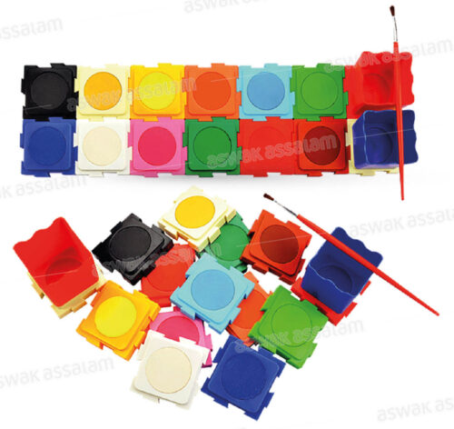 PUZZLE PEINTURE A L’AQUARELLE 12 COULEURS FATIH