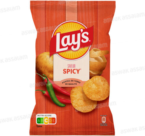 CHIPS SAVEUR SPICY 130G LAY’S