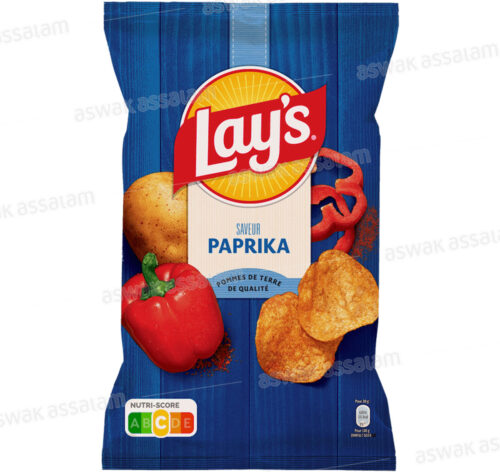 CHIPS SAVEUR PAPRIKA 130G LAY’S