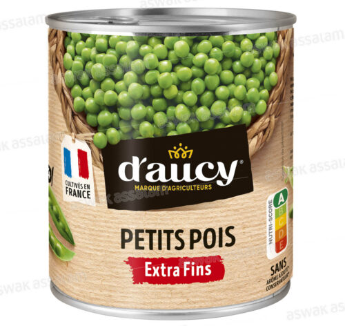 PETITS POIS EXTRA FINS 400G D’AUCY