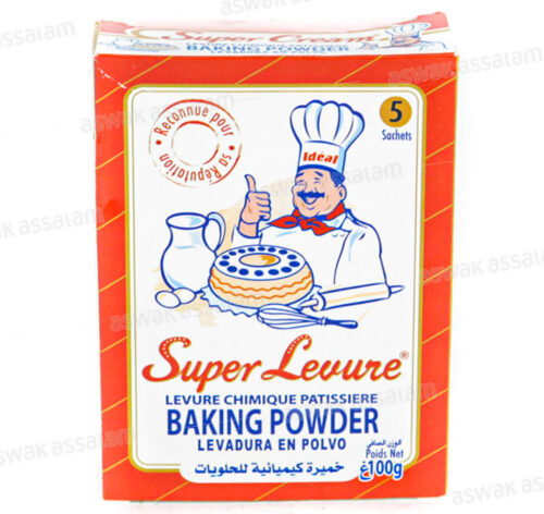 LEVURE CHIMIQUE PATISSIERE 5 SACHETS IDEAL